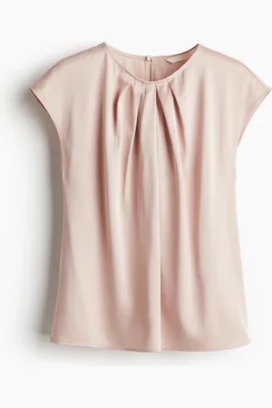 H&M Blouse met plooitjes