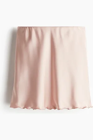 H&M Satijnen slip-on rok