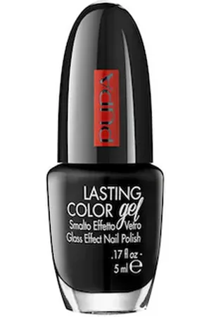 Pupa Milano Lasting Color Gel Glass Effect Nail Polish Deep Darkness 5ml