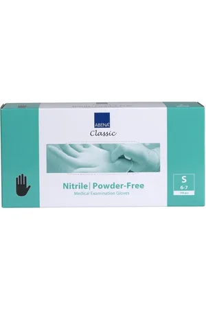 Abena Nitril-Handschoenen Classic poedervrij Maat S 100st