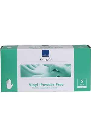 Abena Vinyl-Handschoenen Classic poedervrij Maat S 100st