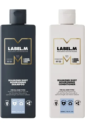label.m Diamond Dust Nourishing Shampoo 300ml + Conditioner 300ml