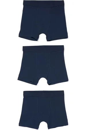 HEMA Kinder Boxers Basic Stretch Katoen - 3 Stuks