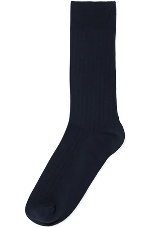 HEMA Herensokken Textuur Donkerblauw