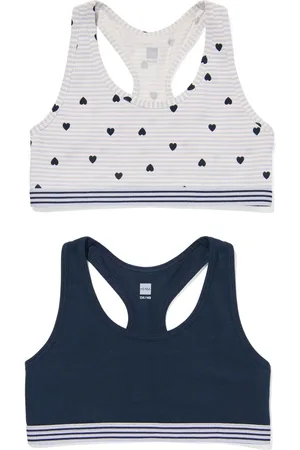 HEMA Kinder Croptops Stretch Katoen - 2 Stuks