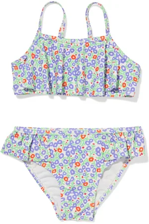 HEMA Kinderbikini Bloemen