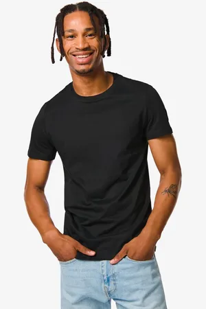 HEMA Heren T-shirt Regular Fit O-hals - 2 Stuks