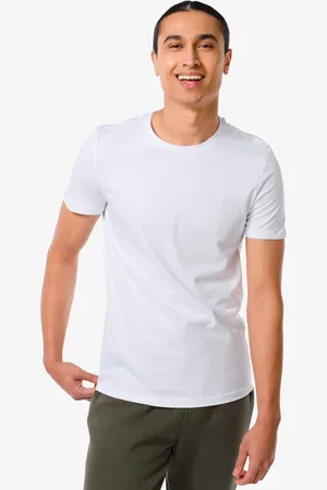 HEMA Heren T-shirt Regular Fit O-hals - 2 Stuks