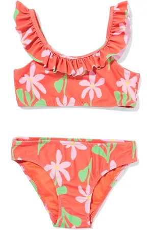HEMA Kinderbikini Bloemen