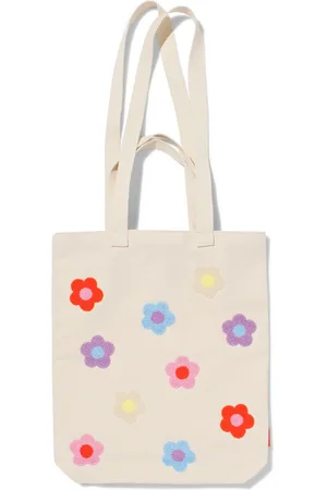 HEMA Canvas Tas 42x36cm Bloem