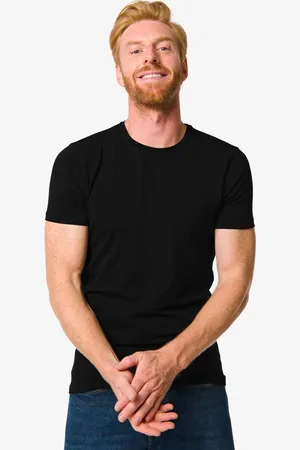 HEMA Heren T-shirt Slim Fit O-hals