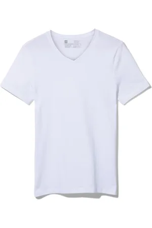 HEMA Heren T-shirt Regular Fit V-hals - 2 Stuks