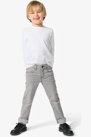 HEMA Kinder Broek Jogdenim Skinny Fit