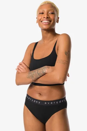 HEMA Damesslip Katoen Everyday Tailleband