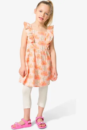 HEMA Kinderjurk Bloemen