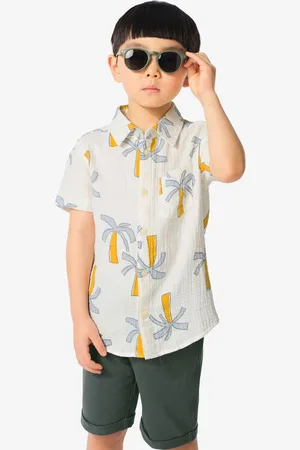 HEMA Kinderoverhemd Palbomen