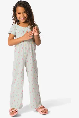 HEMA Kinderjumpsuit Bloemen