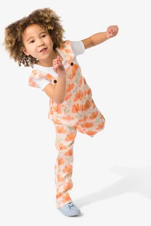 HEMA Kinderjumpsuit Bloemen