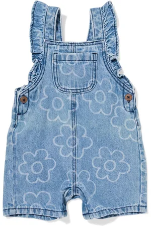 HEMA Babytuinbroek Bloemen