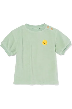 HEMA Newborn T-shirt Badstof Gezichtje