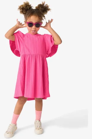 HEMA Kinderjurk Ribbel