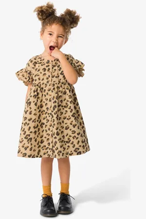 HEMA Kinderjurk Luipaard