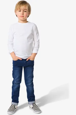 HEMA Kinder Broek Jogdenim Skinny Fit