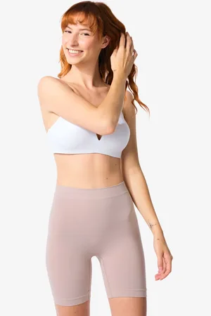 HEMA Licht Corrigerende Biker Bamboe Hoge Taille