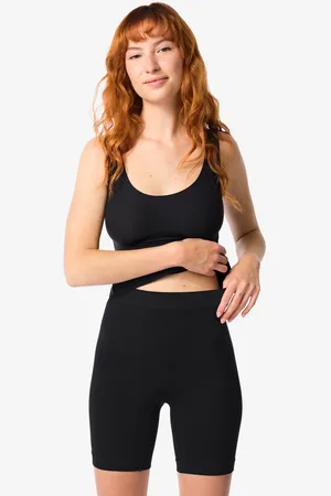 HEMA Licht Corrigerende Biker Bamboe Hoge Taille