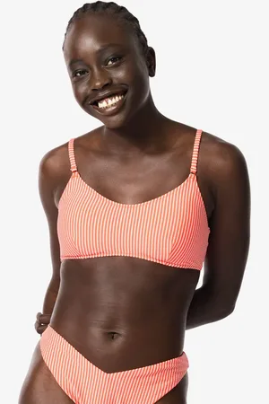 HEMA Dames Bikinitop Seersucker
