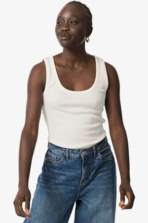 HEMA Dames Singlet Anouk Met Ribbels