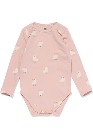HEMA Romper Biologisch Katoen Met Stretch Kuiken
