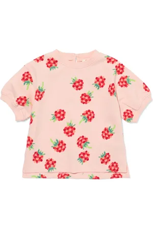 HEMA Baby Sweatshirt Framboos