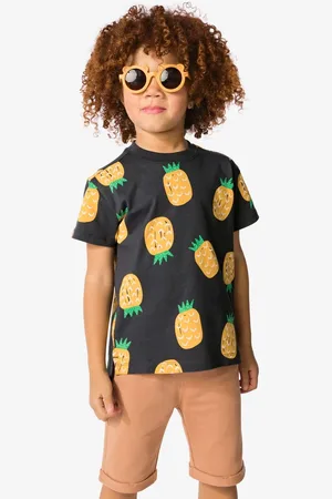 HEMA Kinder T-shirt Ananas