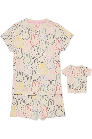 HEMA Nijntje Kinderpyjama Stretch Katoen Met Poppenpyjama
