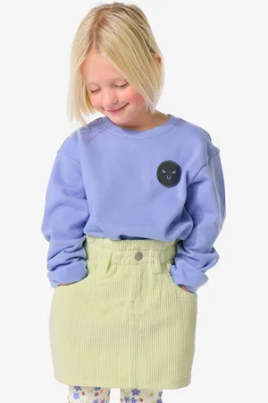HEMA Kinder Sweattop Gezichtje