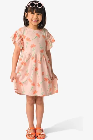 HEMA Kinderjurk Bloemen