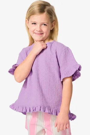 HEMA Kinderblouse Broderie