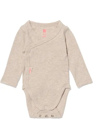 HEMA Meegroei Overslagromper Rib Met Bamboe Stretch