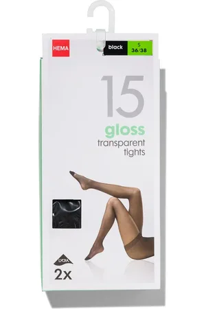 HEMA Pantys Glanzend 15denier - 2 Stuks