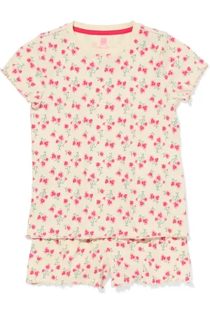 HEMA Kinder Shortama Bloem