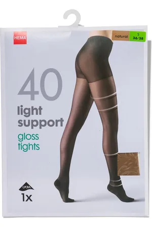 HEMA Light Support Gloss Panty 40 Denier