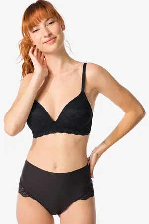 HEMA Medium Corrigerende String Hoge Taille Met Kant