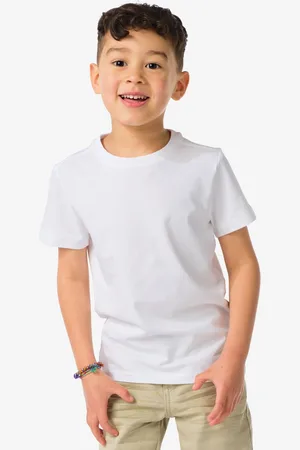 HEMA Kinder T-shirts Biologisch Katoen - 2 Stuks