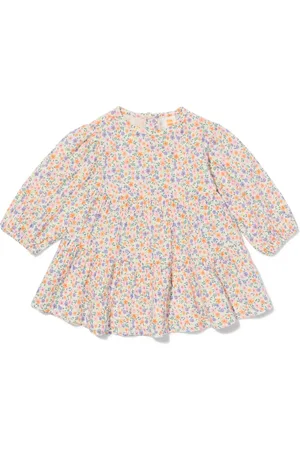 HEMA Babyjurk Mousseline Bloemen