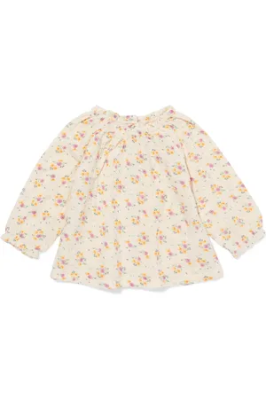 HEMA Newborn Shirt Mousseline Bloemen