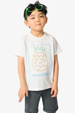 HEMA Kinder T-shirt Ananas