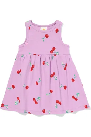 HEMA Babyjurk Rib Kersen