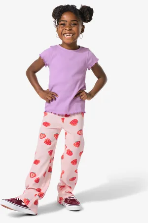HEMA Kinderlegging Flared Aardbeien