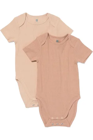 HEMA Meegroeiromper Katoen Met Stretch - 2 Stuks